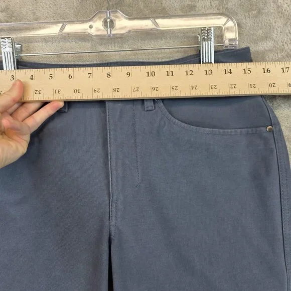 Lululemon Pants Mens 30 Gray 5-Pocket Slim Tapered Stretch Hidden Zip Pocket